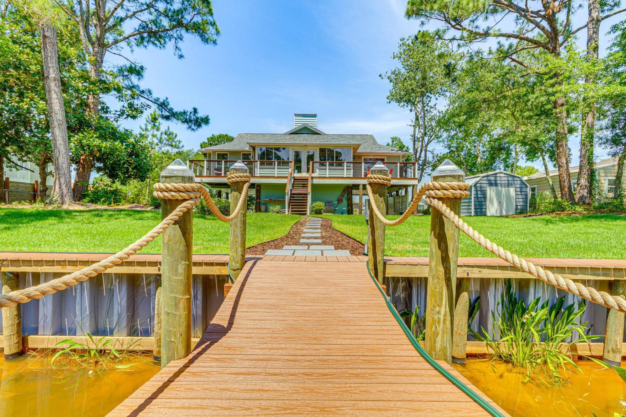 Unique Milton Home with Fire Pit, Dock&Grill! Extérieur photo